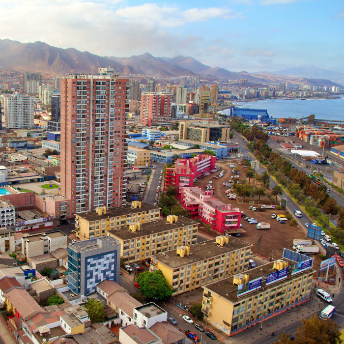 Vista aérea de Antofagasta