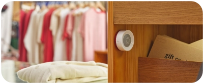 pulsando boton sos de negocio