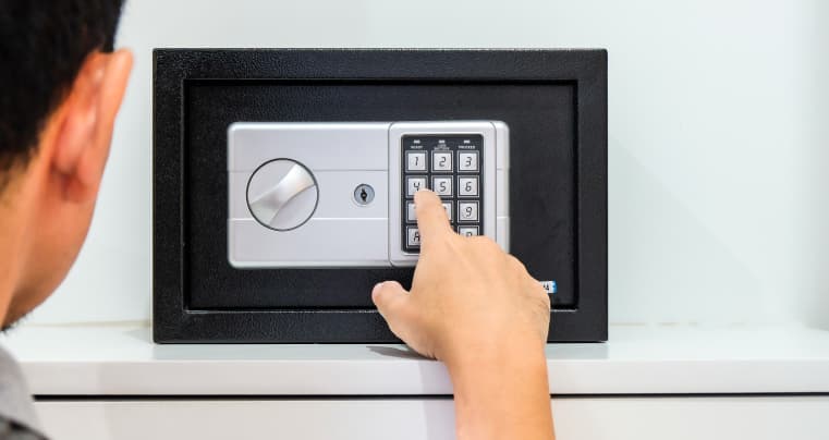 caja fuerte de seguridad
