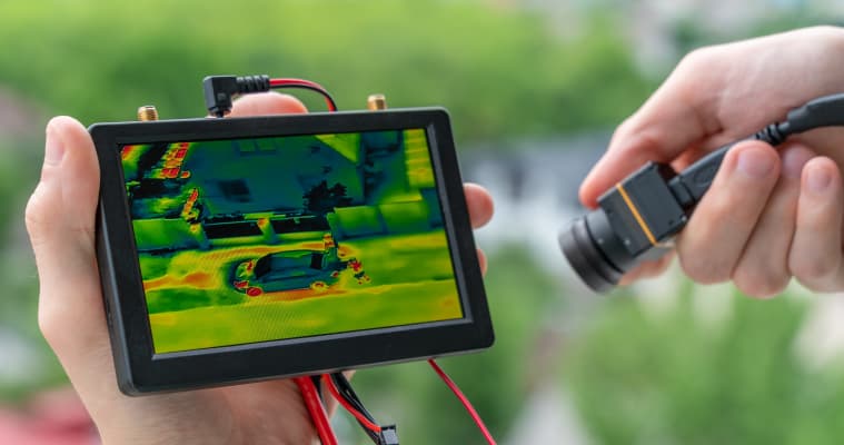 camara termografica