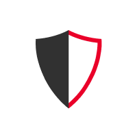 Ícono de escudo que representa control de alarma